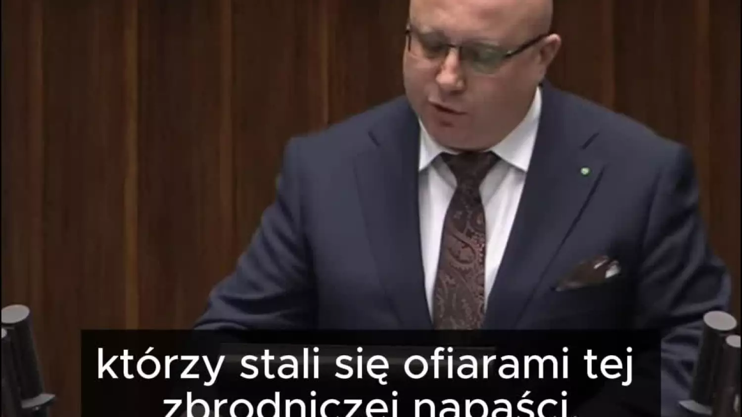 Posel PSL Adam Dziedzic wzywa do działania ws. ekshumacji ofiar rzezi wołyńskiej